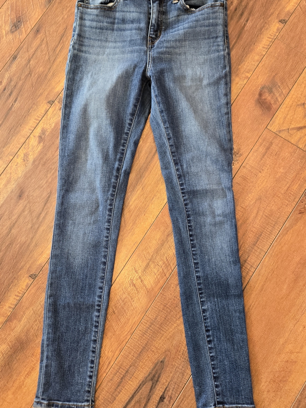 BKE Women's Skinny Jeans - Medium Blue Wash